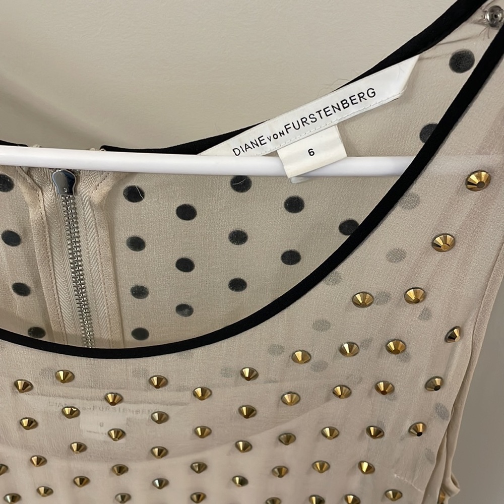 DVF Abrielle Crystal Studded dress - Picture 12 of 16
